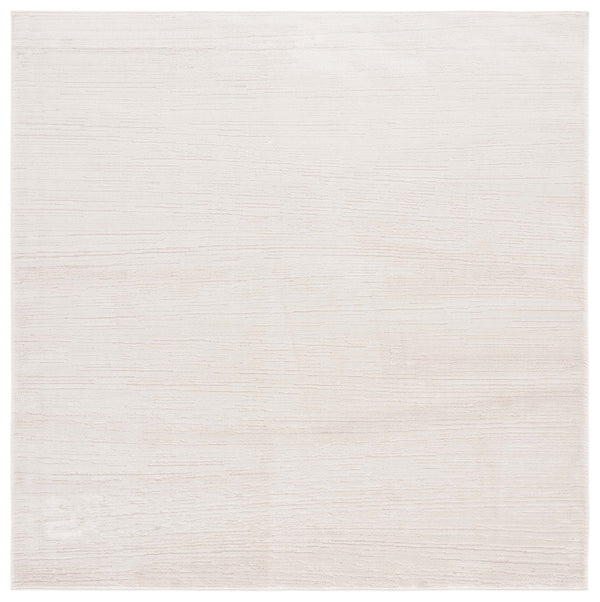 Safavieh Whisper 810 Power Loomed 60% Polypropylene, 40% Polyester Modern Rug Ivory / Taupe WHS810E-7SQ