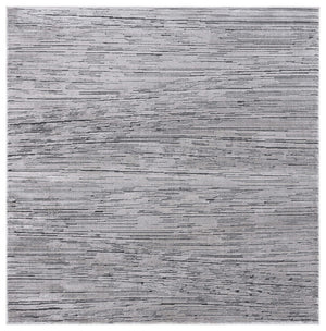 Safavieh Whisper 810 Power Loomed Modern Rug Grey / Dark Grey 9' x 12'