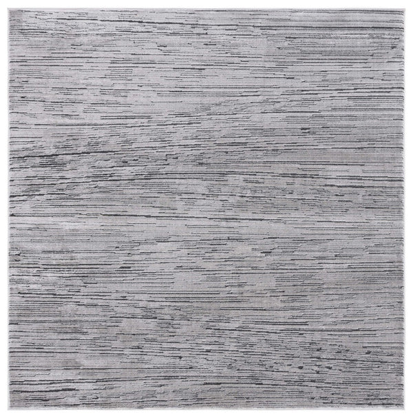 Safavieh Whisper 810 Power Loomed Modern Rug Grey / Dark Grey 9' x 12'
