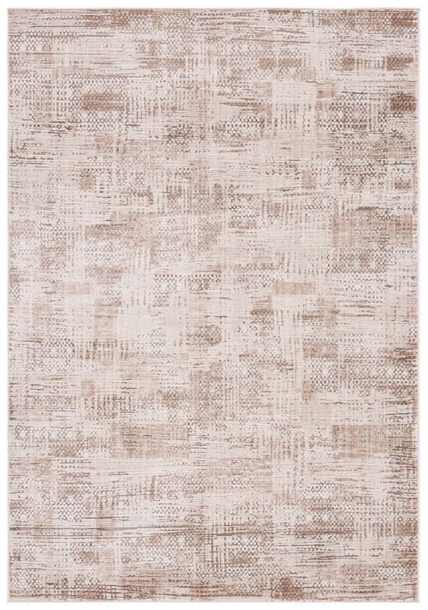 Safavieh Whisper 812 Power Loomed Modern Rug Beige / Light Beige 5'-3" x 7'-6"