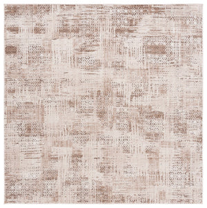 Safavieh Whisper 812 Power Loomed 60% Polypropylene, 40% Polyester Modern Rug Beige / Light Beige WHS812B-7SQ