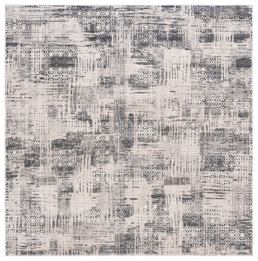 Safavieh Whisper 812 Power Loomed 60% Polypropylene, 40% Polyester Modern Rug Beige / Light Beige WHS812B-7SQ