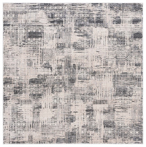 Safavieh Whisper 812 Power Loomed Modern Rug Grey / Light Grey 9' x 12'