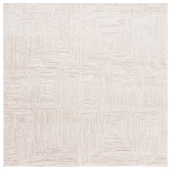 Safavieh Whisper 814 Power Loomed 60% Polypropylene, 40% Polyester Modern Rug Beige WHS814B-7SQ