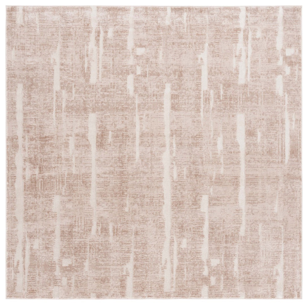 Safavieh Whisper 816 Power Loomed 60% Polypropylene, 40% Polyester Modern Rug Beige / Light Beige WHS816B-7SQ