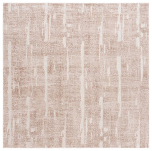 Safavieh Whisper 816 Power Loomed 60% Polypropylene, 40% Polyester Modern Rug Beige / Light Beige WHS816B-7SQ