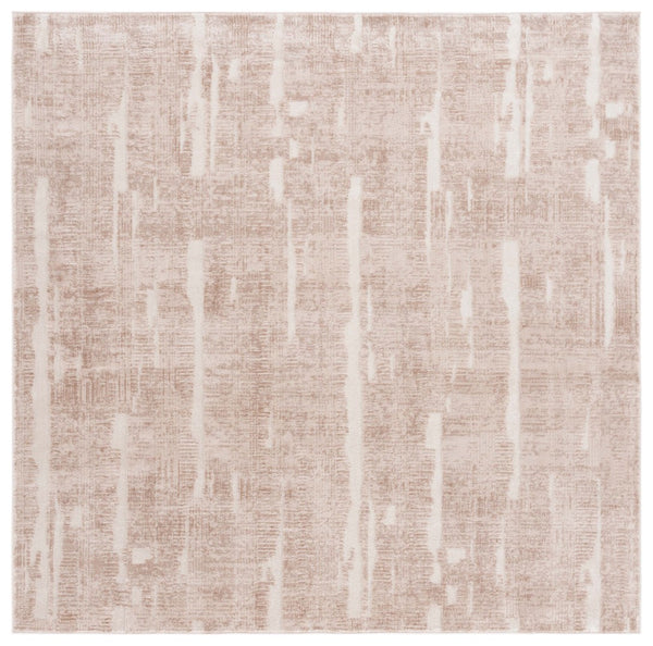 Safavieh Whisper 816 Power Loomed 60% Polypropylene, 40% Polyester Modern Rug Beige / Light Beige WHS816B-7SQ