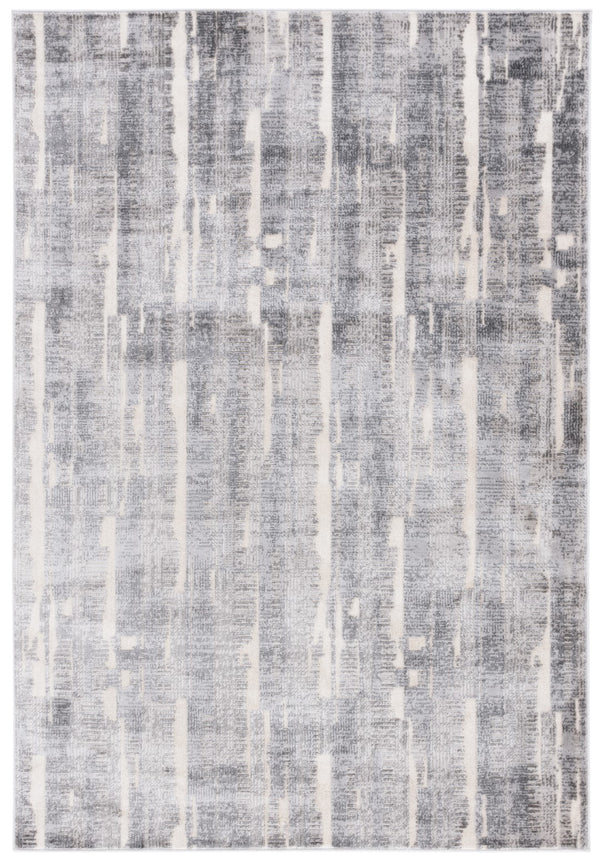 Safavieh Whisper 816 Power Loomed Modern Rug Grey / Light Grey 5'-3" x 7'-6"