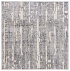 Safavieh Whisper 816 Power Loomed Modern Rug Grey / Light Grey 9' x 12'