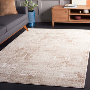 Safavieh Whisper 818 Power Loomed Modern Rug Beige / Light Beige 9' x 12'