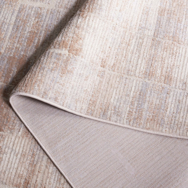 Safavieh Whisper 822 Power Loomed Modern Rug Beige / Light Beige 5'-3" x 7'-6"