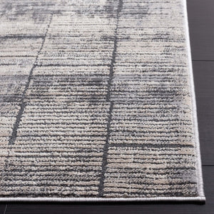 Safavieh Whisper 822 Power Loomed Modern Rug Grey / Light Beige 9' x 12'