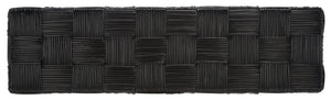 Safavieh Adkin Coastal-Chic Console Table - Elegant Kubu Design For Entryways, Living Spaces & Hallways Black  / Rattan WIK6502C