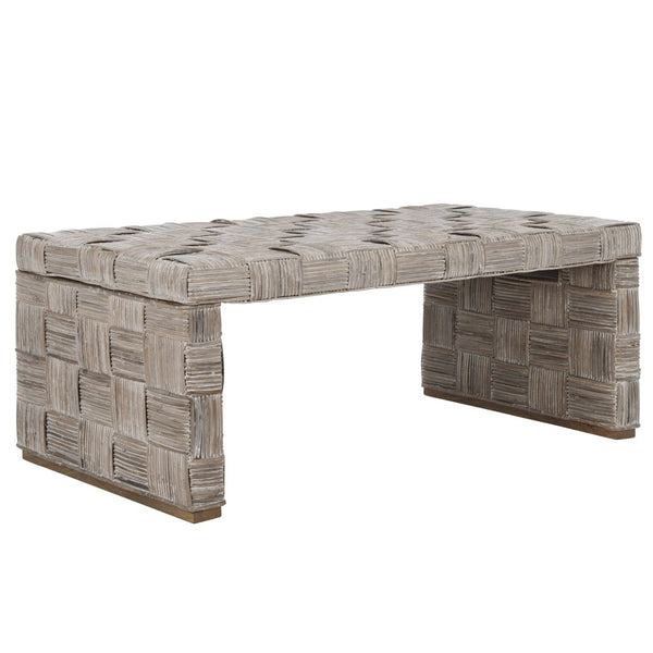 Safavieh Adkin Rattan Coffee Table - Coastal-Chic Design With British Colonial Charm For Elegant Living Spaces White WIK6503A