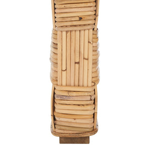 Safavieh Adkin Rattan Coffee Table - Coastal-Chic Design With British Colonial Charm For Elegant Living Spaces Honey Natural / Kubu WIK6503B