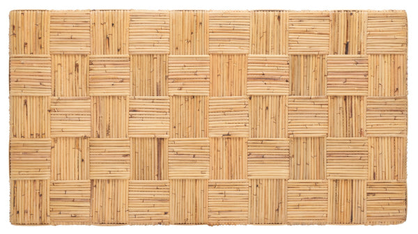 Safavieh Adkin Rattan Coffee Table - Coastal-Chic Design With British Colonial Charm For Elegant Living Spaces Honey Natural / Kubu WIK6503B