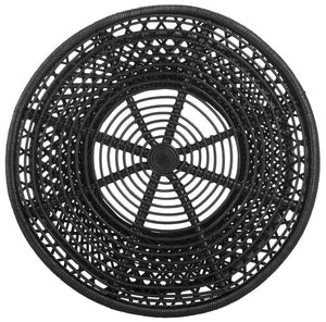 Safavieh Grimson Large Bowed Coffee Table - Artisan-Inspired Modern Design For Contemporary Living Spaces Black WIK6507A