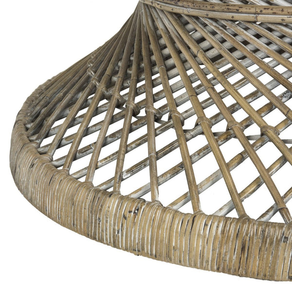 Safavieh Grimson Large Bowed Coffee Table - Artisan-Inspired Modern Design For Contemporary Living Spaces Grey WIK6507B