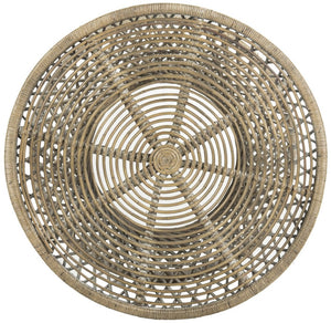 Safavieh Grimson Large Bowed Coffee Table - Artisan-Inspired Modern Design For Contemporary Living Spaces Grey WIK6507B