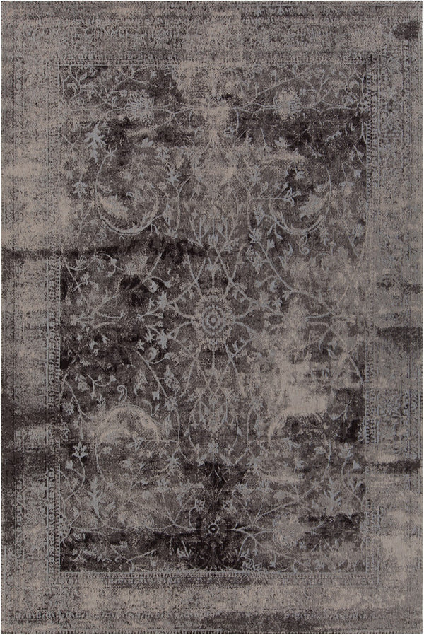 Chandra Rugs Hand-woven Contemporary Flat Rug - Luxurious Cotton Blend, Unique Patterns, Durable & Stylish Decor Black,Grey,Beige Cotton,Polyester Wil46604-576