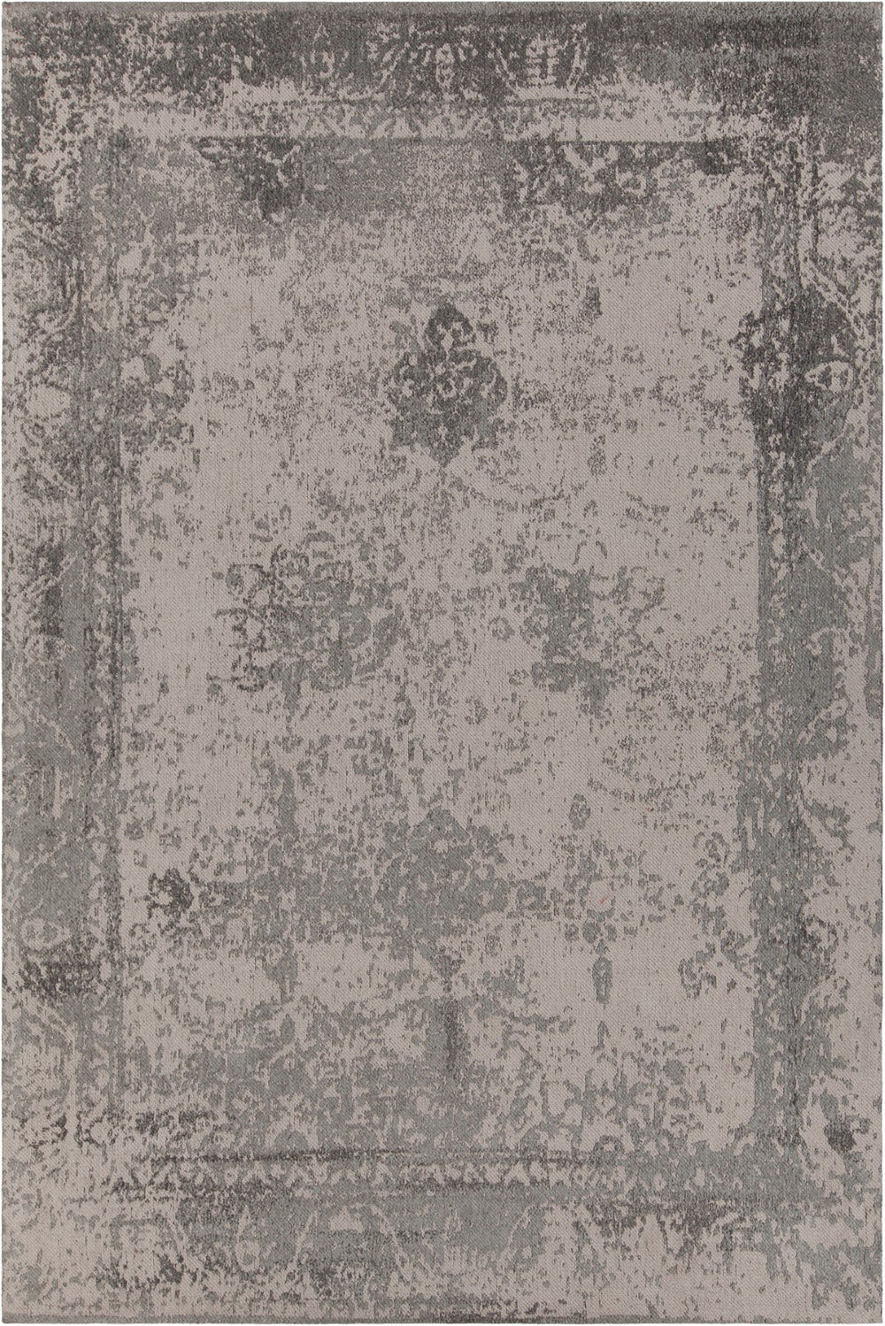 Chandra Rugs Hand-woven Contemporary Flat Rug - Luxurious Cotton-polyester Blend For Stylish Home Decor & Comfort Grey,Beige Cotton,Polyester Wil46609-576