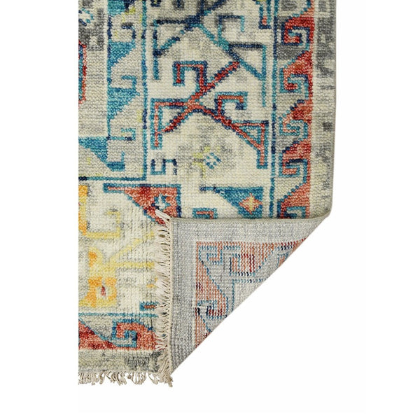Amer Rugs Willow Hand-knotted Geometric Pattern Area Rug In Luxurious Wool For Modern Home Décor Elegance Silver Wool Wil20203
