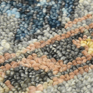 Amer Rugs Willow Hand-knotted Geometric Pattern Area Rug In Luxurious Wool For Modern Home Décor Elegance Gray Wool Wil30203