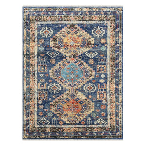 Amer Rugs Willow Hand-knotted Geometric Pattern Area Rug In Luxurious Wool For Modern Home Décor Elegance Navy Wool Wil50203