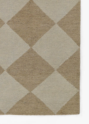 Momeni Willow WLO-4 Hand Woven Contemporary Geometric Indoor Rug Beige 10' x 14'