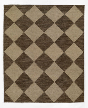 Momeni Willow WLO-4 Hand Woven Contemporary Geometric Indoor Rug Copper 9' x 12'