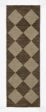 Momeni Willow WLO-4 Hand Woven Contemporary Geometric Indoor Rug Brown 10' x 14'