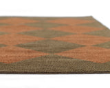 Momeni Willow WLO-4 Hand Woven Contemporary Geometric Indoor Rug Copper 9' x 12'