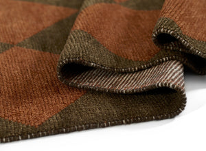 Momeni Willow WLO-4 Hand Woven Contemporary Geometric Indoor Rug Copper 9' x 12'