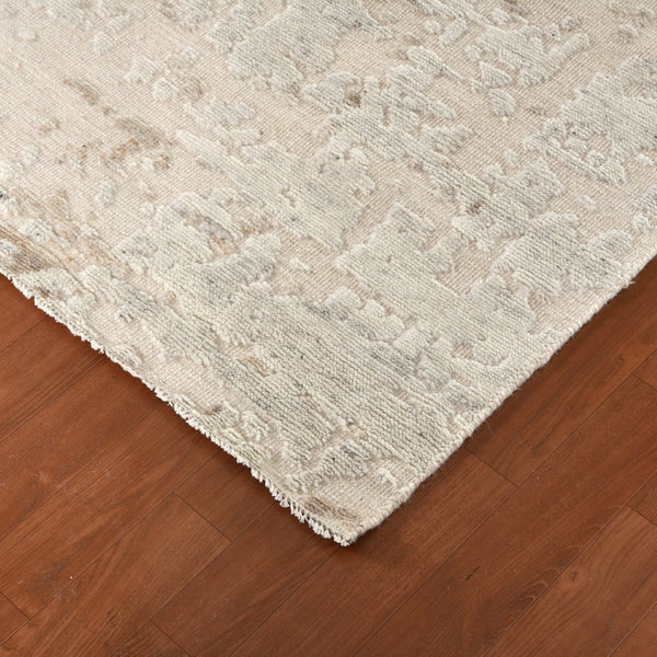 Amer Rugs Winston Abstract Design Hand-knotted Area Rug In Luxurious New Zealand Wool For Elegant Spaces Sand Wool Win11014