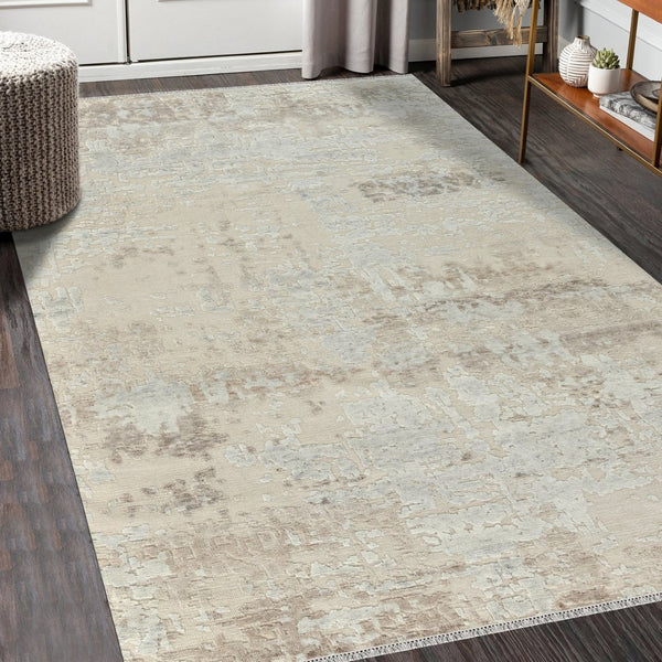 Amer Rugs Winston Abstract Design Hand-knotted Area Rug In Luxurious New Zealand Wool For Elegant Spaces Sand Wool Win11014