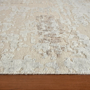 Amer Rugs Winston Abstract Design Hand-knotted Area Rug In Luxurious New Zealand Wool For Elegant Spaces Sand Wool Win11014