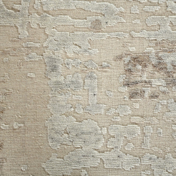 Amer Rugs Winston Abstract Design Hand-knotted Area Rug In Luxurious New Zealand Wool For Elegant Spaces Sand Wool Win11014