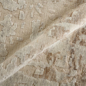 Amer Rugs Winston Abstract Design Hand-knotted Area Rug In Luxurious New Zealand Wool For Elegant Spaces Sand Wool Win11014