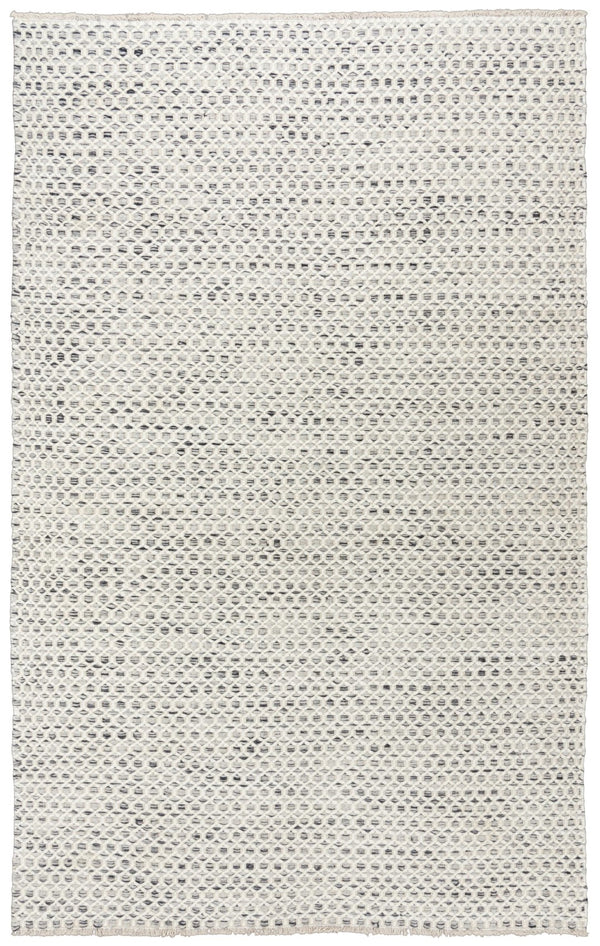 Rizzy Windsor WIN101 Hand Woven Casual Wool Rug Gray 8'6" x 11'6"