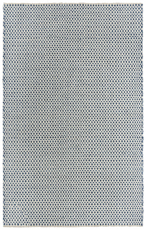 Rizzy Windsor WIN102 Hand Woven Casual Wool Rug Blue 8'6" x 11'6"