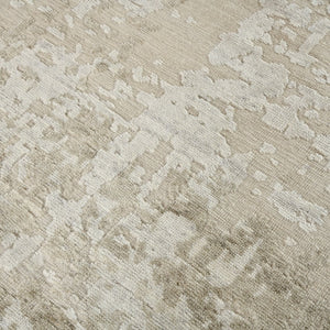 Amer Rugs Winston Abstract Design Hand-knotted Area Rug In Luxurious New Zealand Wool For Elegant Spaces Oatmeal Wool Win20912