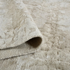 Amer Rugs Winston Abstract Design Hand-knotted Area Rug In Luxurious New Zealand Wool For Elegant Spaces Oatmeal Wool Win20912