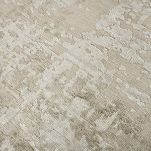 Winston Hand-knotted New Zealand Wool Abstract Area Rug for Living Rooms