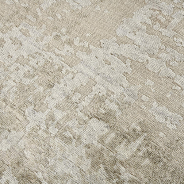Winston Hand-knotted New Zealand Wool Abstract Area Rug for Living Rooms