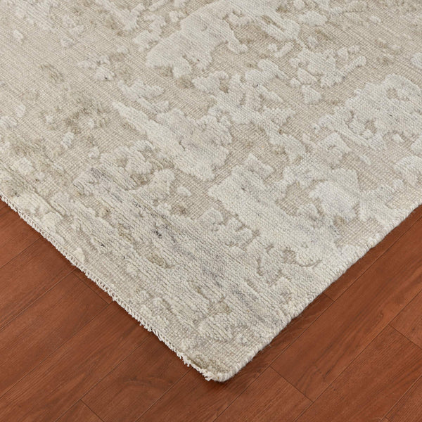 Winston Hand-knotted New Zealand Wool Abstract Area Rug for Living Rooms
