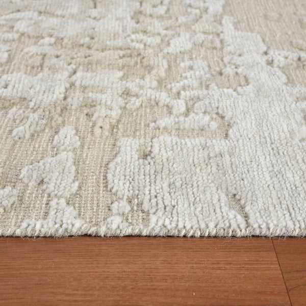 Winston Hand-knotted New Zealand Wool Abstract Area Rug for Living Rooms