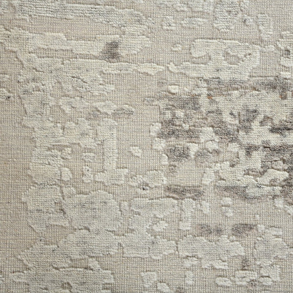Amer Rugs Winston Abstract Design Hand-knotted Area Rug In Luxurious New Zealand Wool For Elegant Spaces Ash Wool Win30810