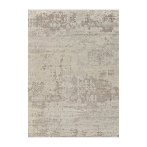 Amer Rugs Winston Abstract Design Hand-knotted Area Rug In Luxurious New Zealand Wool For Elegant Spaces Taupe Wool Win40912