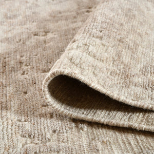 Amer Rugs Winston Abstract Design Hand-knotted Area Rug In Luxurious New Zealand Wool For Elegant Spaces Taupe Wool Win40912