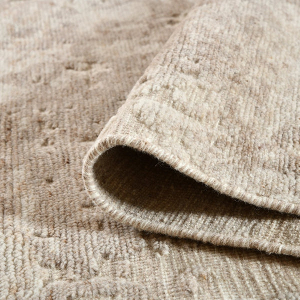 Amer Rugs Winston Abstract Design Hand-knotted Area Rug In Luxurious New Zealand Wool For Elegant Spaces Taupe Wool Win40912